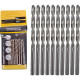 Broca Aco Rapido Eda 3,0Mm - 0Bs - Kit C/10 Pecas Broca Aco Rapido Eda 3,0Mm - 0Bs - Kit C/10 Pecas