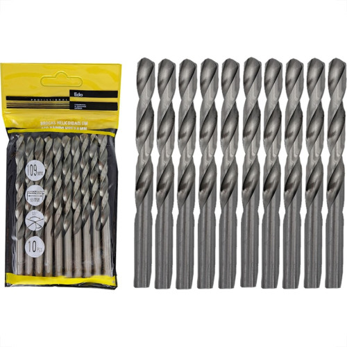 Broca Aco Rapido Eda 7,0Mm - 0Ca - Kit C/10 Pecas Broca Aco Rapido Eda 7,0Mm - 0Ca - Kit C/10 Pecas