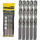 Broca Aco Rapido Eda 9,5Mm - 0Cf - Kit C/5 Pecas Broca Aco Rapido Eda 9,5Mm - 0Cf - Kit C/5 Pecas
