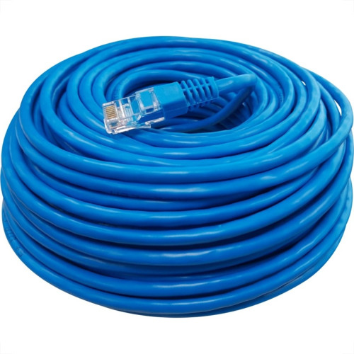 Cabo De Rede/Informatica Utp Azul 20M Com Conector Rj45 Cabo De Rede/Informatica Utp Azul 20M Com Conector Rj45