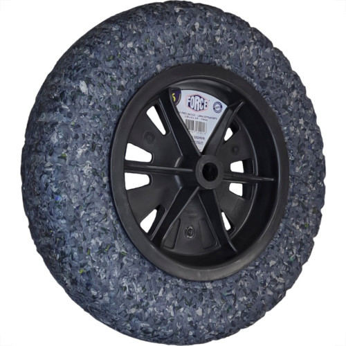 Roda Pneu Macico Force Extra Forte 3,50X8X 3/4'' - Eixo 19Mm - 116 Roda Pneu Macico Force Extra Forte 3,50X8X 3/4'' - Eixo 19Mm - 116