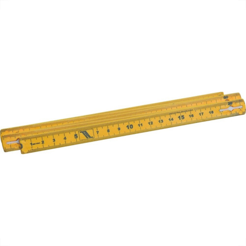 Metro Plastico Llinan Simples Amarelo - Kit C/12 Pecas Metro Plastico Llinan Simples Amarelo - Kit C/12 Pecas