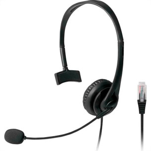 Headset Profissional Para Telefone Com Conector Rj09 Multilaser - Ph251