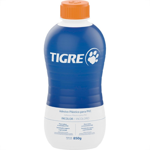 Cola Para Tubos E Conexoes Tigre Pvc 850G.