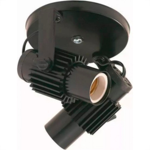 Spot Aletado Opl Duplo Preto Spot Aletado Opl Duplo Preto