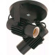 Spot Aletado Opl Duplo Preto Spot Aletado Opl Duplo Preto