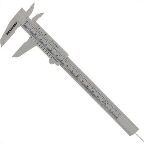 Paquimetro Analogico Plastico Brasfort 150Mm -7904