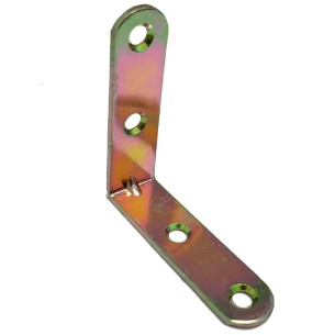 Cantoneira Para Moveis Thompson Bicromatizada Caixa Com 50 Pecas   3''