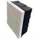 Centrinho Thompson Pvc Para Embutir 3 Disjuntores Nema / 4 Din Branco Centrinho Thompson Pvc Para Embutir 3 Disjuntores Nema / 4 Din Branco