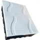 Centrinho Thompson Pvc Para Embutir 12 Disjuntores Nema / 16 Din Branco Centrinho Thompson Pvc Para Embutir 12 Disjuntores Nema / 16 Din Branco