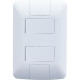 Conjunto Tramontina Com Placa Aria 2 Paralelos - 57241041 Conjunto Tramontina Com Placa Aria 2 Paralelos - 57241041