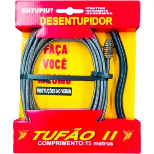 Desentupidor Para Esgoto Tufao Iii - 15M Desentupidor Para Esgoto Tufao Iii - 15M