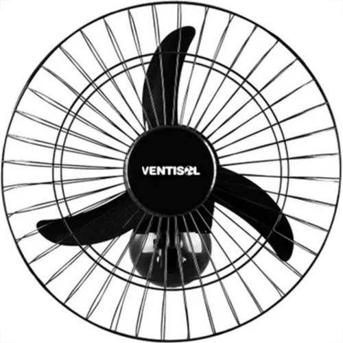 Ventilador Parede Ventisol 50Cm. 200W. Preto Bivolt Ventilador Parede Ventisol 50Cm. 200W. Preto Bivolt