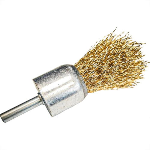 Escova De Aco Pincel Mil Kits Aco Latonado Para Furadeira 1'' X M28