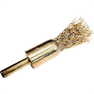 Escova De Aco Pincel Mil Kits Aco Latonado Para Furadeira 5/8'' X M26