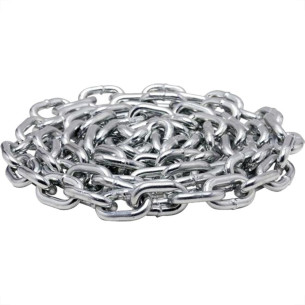 Corrente Soldada Zincada Sao Raphael 4,0Mm - 12,5Kg - 41M