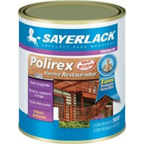 Verniz Sayerlack Polirex Imbuia 900Ml Verniz Sayerlack Polirex Imbuia 900Ml