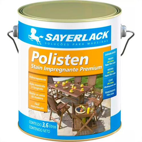 Polisten Sayerlack Transparente Galao 3,6 Litros Polisten Sayerlack Transparente Galao 3,6 Litros