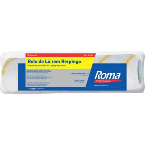 Rolo La Roma Sem Respingo 822/23 23Cm Rolo La Roma Sem Respingo 822/23 23Cm