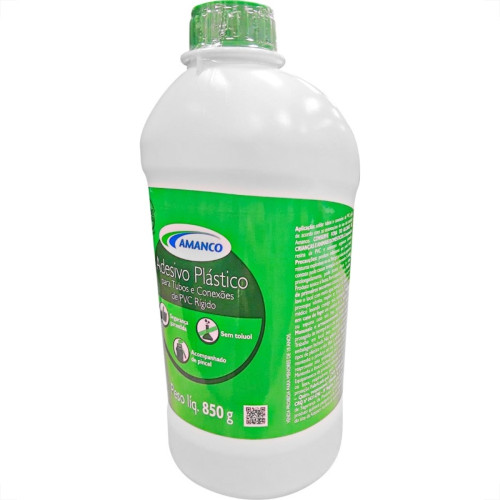 Cola Para Tubos E Conexoes Pvc Amanco 850Gr. Cola Para Tubos E Conexoes Pvc Amanco 850Gr.