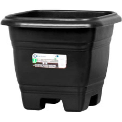 Vaso Pl.Quadrado N.17 Preto-9248 Vaso Pl.Quadrado N.17 Preto-9248