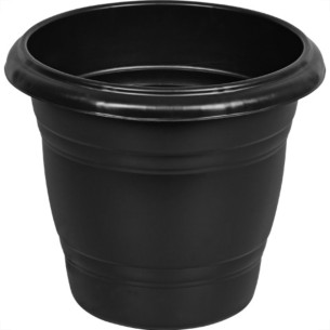 Vaso Pl.Redondo N.28 Preto-9200