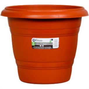 Vaso Pl.Redondo N.28 Marrom-9400