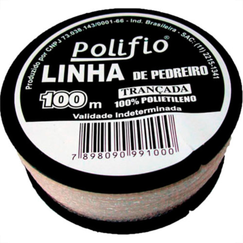 Linha P/Ped.Polifio Trancada C/100M - Kit C/12 PC Linha P/Ped.Polifio Trancada C/100M - Kit C/12 PC