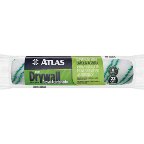 Rolo P/Drywall Atlas 23Cm-321/8 Rolo P/Drywall Atlas 23Cm-321/8