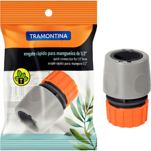 Engate Rapido Pvc P/Mangueira Tramont.1/2