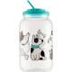 Pote Bandeirante Dog Azul 3,6L-0400 Pote Bandeirante Dog Azul 3,6L-0400