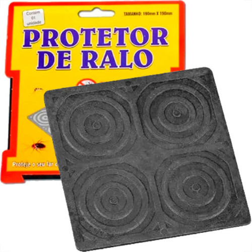 Protetor De Ralo Quad.19X19Cm-Mx082 Protetor De Ralo Quad.19X19Cm-Mx082