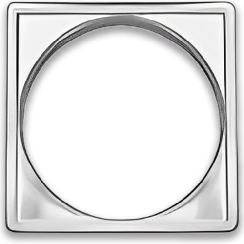 Caixilho Inox Clarinox Quadrado 10 Caixilho Inox Clarinox Quadrado 10
