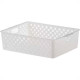 Cesto Org.Quadratta 27X21 891 Brco Cesto Org.Quadratta 27X21 891 Brco