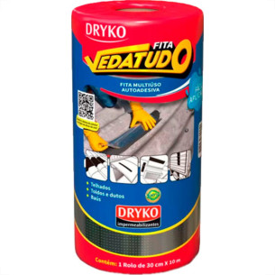 Fita Adesiva Multuso Dryko 30Cmx10M