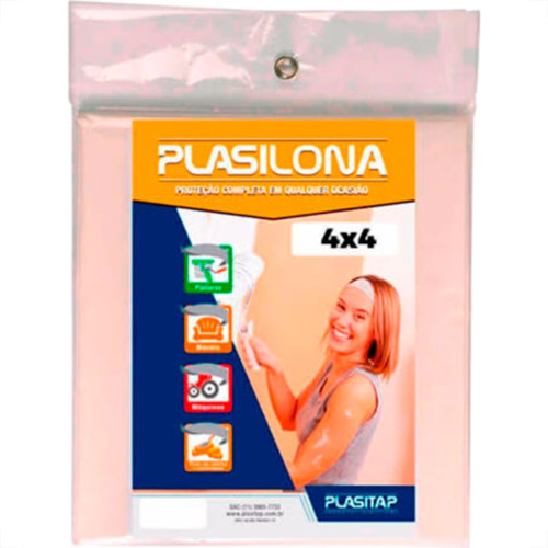 Lona Plastica Plasitap Transp 4X 4M Lona Plastica Plasitap Transp 4X 4M