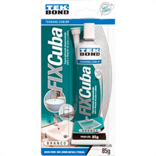 Cola Fixa Cuba Tek Bond Bca 85Gr Cola Fixa Cuba Tek Bond Bca 85Gr