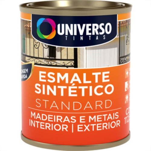 Tinta Esmalte Sintetico Universo 1/32 Preto