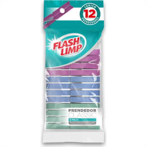 Prendedor Flash Classic C/12