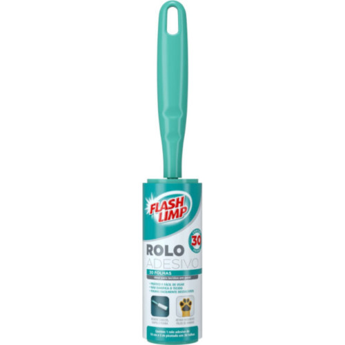 Rolo Adesivo Flash C/30Folhas Rolo Adesivo Flash C/30Folhas