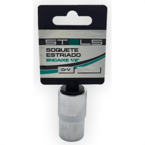 Soquete Stels Estriado Crv 1/2X13 Mm Soquete Stels Estriado Crv 1/2X13 Mm