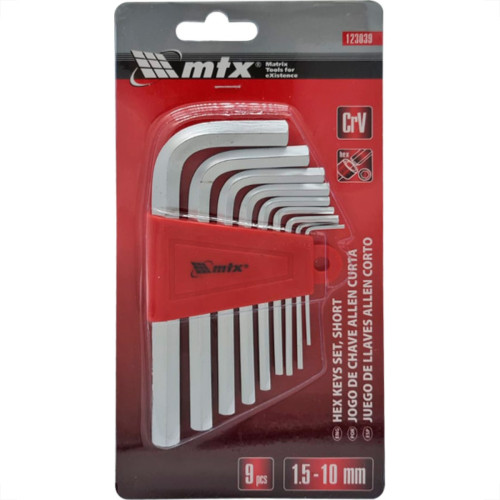 Jg Chave Allen Mtx 1.5 A 10 Curto Jg Chave Allen Mtx 1.5 A 10 Curto