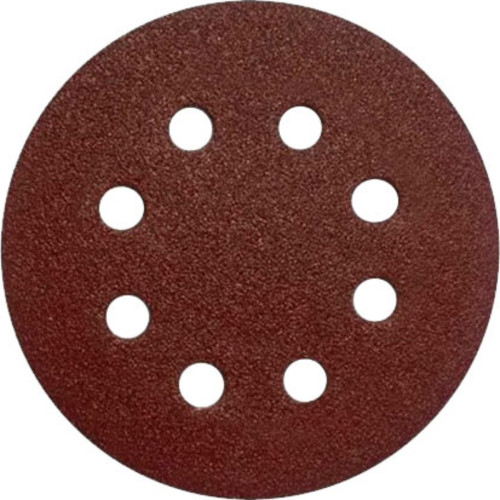 Disco Lixa Pluma Ferro 5 X150 8Furo - Kit C/10 PC