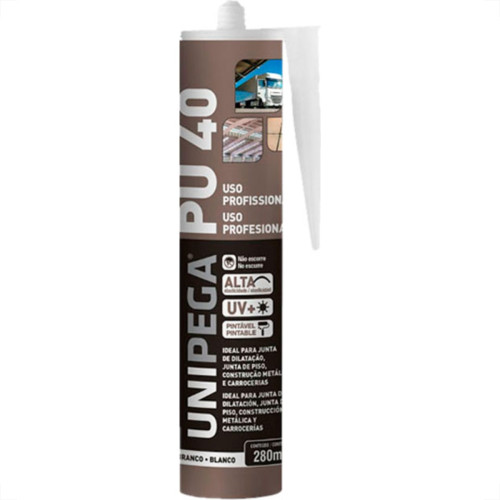 Selante Pu40 Unipega Bco.280Ml/400G Selante Pu40 Unipega Bco.280Ml/400G