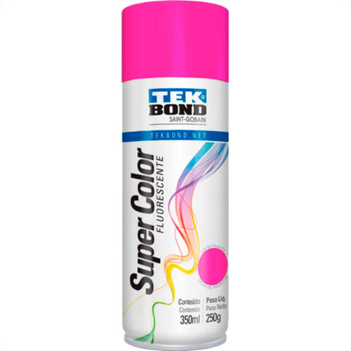 Spray Tek Fluoresc.Rosa 350Ml