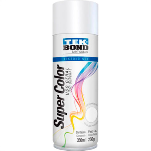 Spray Tek Uso Geral Bco Fosco 350Ml Spray Tek Uso Geral Bco Fosco 350Ml