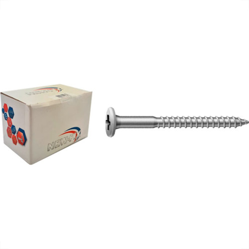 Parafuso Tampinha Phillips Nfix 4,8X 45 - Kit C/2 Centos Parafuso Tampinha Phillips Nfix 4,8X 45 - Kit C/2 Centos