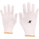 Luva Malha Tric.Kalipso Branca T09 - Kit C/12 PR Luva Malha Tric.Kalipso Branca T09 - Kit C/12 PR