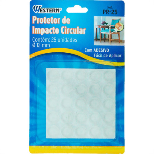 Protetor Anti-Impac Western 25Pc Protetor Anti-Impac Western 25Pc