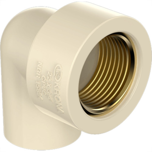Cpvc-Krona Joelho.90 Trans 22X1/2 Cpvc-Krona Joelho.90 Trans 22X1/2